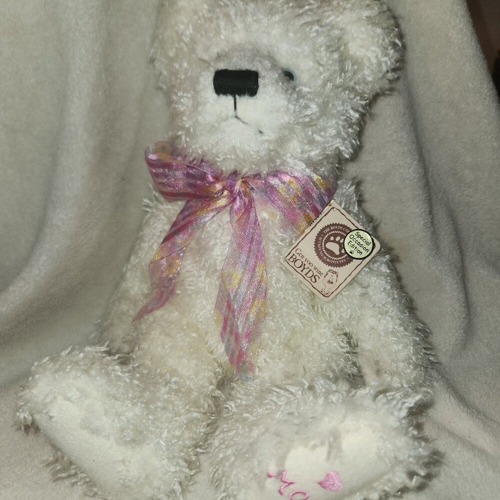"Joyann Hugsbeary" **Retired** Gen-Yoo-Wine Mom Boyds Bear